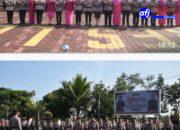 Kapolres Lebak Pimpin Upacara Sertijab Kasat Lantas, Kasat Intelkam, Kasat Binmas, Kasat Tahti dan Kapolsek Jajaran