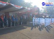 Camat Jambe Memimpin Upacara Pengibaran Bendera Merah Putih,Dalam HUT RI Yang Ke -80.Bertema  Bersatu Berdaulat Rakyat Sejatera Indonesia Maju.