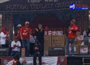 Meriahkan Hari Ulang Tahun Republik Indonesia Yang ke-80 Desa Cikasungka Gelar Jalan Santai