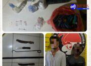 Respon Aduan Warga, Polres Pelabuhan Belawan Amankan Dua Pria dari lokasi diduga tempat konsumsi Narkoba