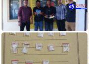 Polsek Air Joman Ringkus Dua Pengedar Narkoba di Asahan, Amankan 13 Paket Sabu