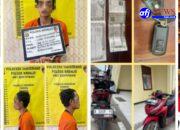 Polsek Kronjo Tangkap Pelaku Curanmor di Gudang Padi Tangerang
