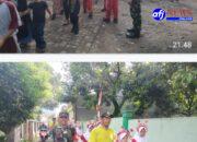 Babinsa Koramil Curug Monitoring Pawai Karnaval Merdeka SDN Kadu 3