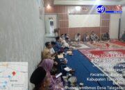 Kehadiran Anggota Polsek Balaraja Polresta Tangerang dalam Pengajian Rutin Bulanan Kecamatan Balaraja di Desa Talagasari