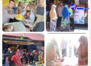 Polres Pelabuhan Belawan Gelar Gerakan Pangan Murah di Empat Lokasi
