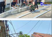 Warga Senang, Babinsa Bantu Pembangunan Pondok Pesantren