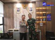 Perkuat Sinergitas, Kapolres Lebak Terima Kunjungan Danyonif Tp 840 Golok Sakti
