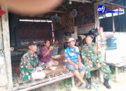 Babinsa Koramil 14/Panongan Ajak Warga Tingkatkan Kewaspadaan Lingkungan dan Siskamling