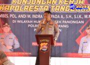 Kunjungan Kerja Kapolresta Tangerang Berikan Arahan di Polsek Panongan