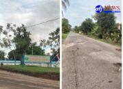 Wujud Kepedulian, PT Marbaujaya Indahraya Group dan Perusahaan Lain Danai Proyek Perbaikan Jalan Desa Pulo Jantan.