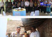 HUT Polwan ke-77, Kapolres Lebak Serah Secara Simbolis Serah terimakan Program Jamban kepada Penerima Manfaat