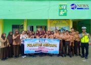 Sat Lantas Polres Pelabuhan Belawan Gelar Police Goes To School di SMP Negeri 39 Medan