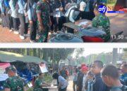 Babinsa Koramil 14/Panongan Dampingi Masyarakat Hadiri  HUT TNI Ke-80 di Monas.