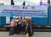 Layanan Container Cargo Multimoda Kereta Api Rute Belawan-Sei Mangkei-Belawan (Sebaliknya) Resmi Beroperasi