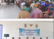 Desa Cikuya Gelar Musyawarah Desa (MUSDES) Pembahasan dan Pengesahan RKPDES Tahun 2026 dan DU RKPDES Tahun 2027 Utamakan Kemajuan Desa