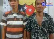 Polsek Kota Kisaran Bekuk Dua Pria Diduga Pengedar Sabu di Asahan