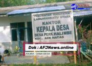 Pertanyaan Besar di Balik Penyaluran Dana Desa Perkhalimbe: Item Belanja Serupa dengan Nilai Berulang