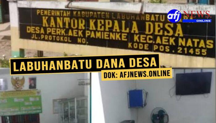 Anggaran Desa Perkebunam aek Pamienke Meningkat, Penyaluran Tahap 3 Tahun 2024 dan 2025 Masih Nol Rupiah