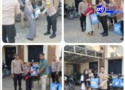 Wujud Kepedulian Sosial, Polsek Panongan Distribusikan Sembako dari Wakil Presiden RI
