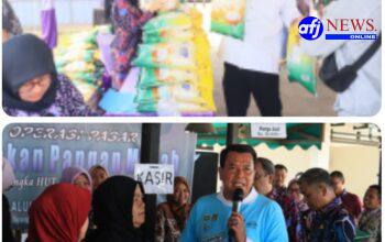 Sambut HUT Ke-393, 2.000 Paket Sembako dan 3 Ton Beras Disalurkan di Tigaraksa