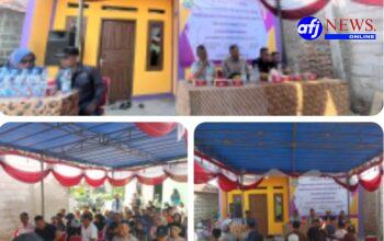 Bhabinkamtibmas Panongan Apresiasi Program Bedah Rumah: Dorong Warga Jaga Keamanan dan Hasil Pembangunan