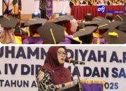 Hadiri Wisuda IV Unimar, Wabup Intan Tandaskan Pendidikan Adalah Pondasi Penting Pembangunan