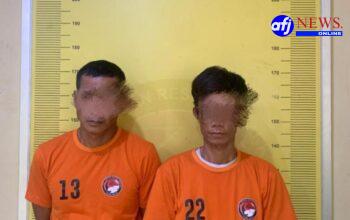 Sat Narkoba Polres Asahan Ringkus Dua Pria Diduga Pengedar Sabu di Kisaran Barat