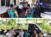 Babinsa Legok Komsos Bareng Tiga Pilar Bahas Siskamling