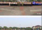 TNI – Polri Gelar Apel Siaga Sambut Satu Tahun Kepemimpinan Prabowo-Gibran