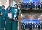 Peringati HKG PKK Ke 53, Desa Cangkudu Raih Piala  Juara Tiga Tingkat Kabupaten Tangerang