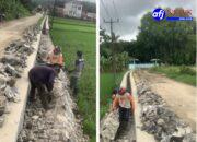 Setelah Viralnya Pemberitaan di Media Online dan LSM GMBI, Akhirnya Pembangunan Irigasi P3-TGAI Di Bojongmanik Dibongkar Kembali