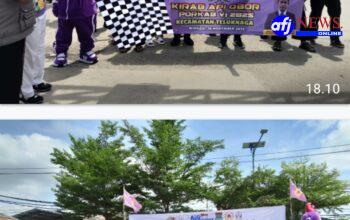 Koramil 01/TelukNaga Polsek TelukNaga Bersama Camat Kosambi Dan TelukNaga Ikuti Kirab Forkab IV 2025
