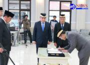 Lantik Kepala DPKP dan Bappeda, Bupati: Jadilah Teladan, Disiplin dan Berintegritas