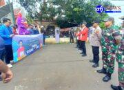 Pelda Darwin Landihae Wakili Danramil 07/Kresek Hadir di Kirab Obor PORKAB VI Tangerang