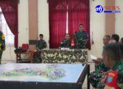 Tingkatkan Kemampuan Unsur Komandan dan Staf, Korem 121/Abw menggelar Latihan Posko I “Gaharu Baseha 25, Tahun 2025