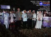 Polsek Cikupa Amankan Pembukaan MTQ ke-13 Tingkat Kecamatan Cikupa Berjalan Aman dan Tertib