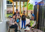 Polsek Kronjo Ajak Siswa PKL Jaga Kebersihan Mako