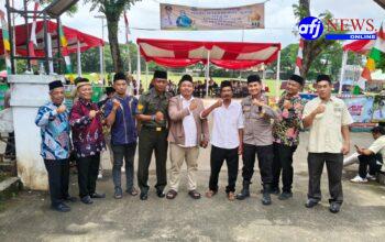 Serka Wawan Bersama Kasi Binwas Dan Kades Lemo Hadir Langsung Dalam MTQ Ke 5 Desa Lemo