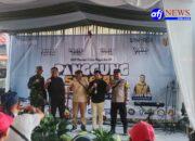 Babinsa Koramil 14/Panongan Kawal Jalan Santai Kebangsaan HUT ke-19 Paroki Citra Raya Gereja St. Odilia