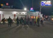 Jaga Ketertiban Wilayah Koramil 05/Balaraja Patroli Bersama Komduk