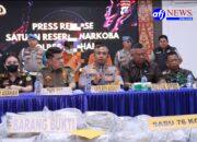 Sat Narkoba Polres Asahan Gagalkan Peredaran 76 Kilogram Sabu, Dua Kurir Diamankan