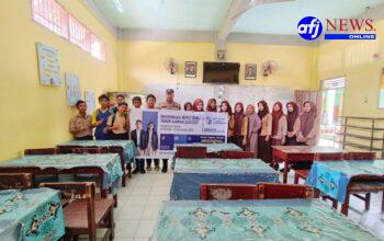 Polres Pelabuhan Belawan Sosialisasikan Penerimaan Siswa Baru SMA Kemala Taruna Bhayangkara 2026 di Hamparan Perak