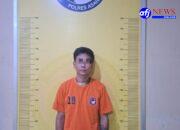 Polres Asahan Amankan Seorang Pria Penguasa Sabu di Air Joman