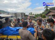 Polres Aceh Tenggara  Evakuasi Temuan Mayat di Sungai Alas Desa Aunan Sepakat Akibat Banjir dan Longsor