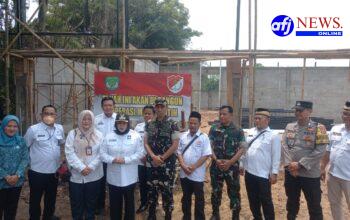 Dandim 0510/Tigaraksa Dampingi Wabup Tangerang Intan Nurul Hikmah Tinjau Pembangunan KDKMP di Desa Ciakar