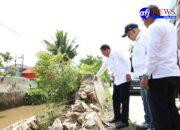 Bupati Tangerang Tinjau Tanggul Jebol di Perumahan Mustika Tigaraksa