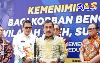 Lepas Bantuan Kemanusiaan untuk Korban Bencana di Aceh dan Sumatera, Begini Pesan Menteri Imipas