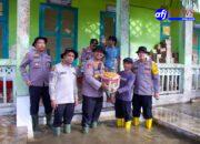Pelepasan Bantuan Sosial Polres Asahan untuk Korban Bencana di Kabupaten Langkat