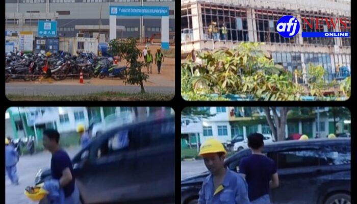 Orang Batam Jadi Penonton, TKA China Diduga Kuasai Pekerjaan Umum di Proyek Nongsa