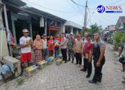 Kapolsek Cisoka Beserta Anggota Polsek Cisoka Memberikan Bantuan Kepada Masyarakat Yang Terkena Musibah Pohon Tumbang Dan Angin Puting Beliung.